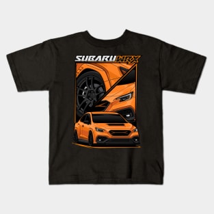 VB WRX in Solar Orange Kids T-Shirt